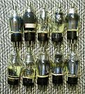 6A7/6D6/2A6/2B7/2X2 vacuum tubes