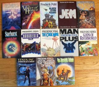 Frederik Pohl Science Fiction Books