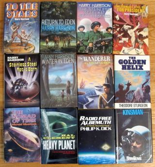 Harry Harrison Science Fiction Books
