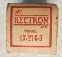 RCA UX-216-B Tube Box