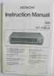 Hitachi VT-F361A Instruction Manual