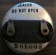 Hickok 100-0-100uA Meter